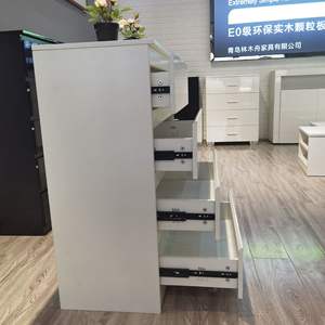 Archivador de <span class=keywords><strong>4</strong></span> <span class=keywords><strong>Cajones</strong></span>, Organizador de <span class=keywords><strong>Cajones</strong></span>, Estilo Nórdico Simple, <span class=keywords><strong>Cajonera</strong></span> <span class=keywords><strong>Blanca</strong></span> - Product Image 2