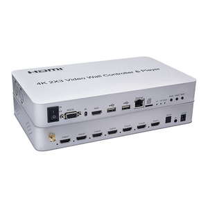 Contrôleur et lecteur de mur vidéo Sofly HDMI 4K 6 ports 2x3 avec fonction de lecture - Product Image 2