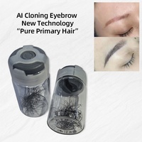Nouveaux designs populaires, tatouage de sourcils temporaire réaliste, imperméable, naturel, maquillage cosmétique, 6D/4D/3D, amovible