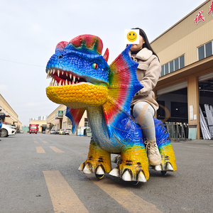 Scooter animatronique électrique de dinosaure de centre commercial <span class=keywords><strong>Dino</strong></span> à jetons pour des enfants - Product Image 2