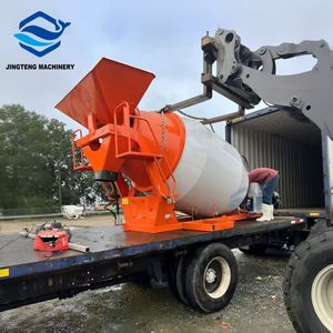 Mezclador de transferencia de hormigón de potencia de gasolina diésel EPA Mezclador de hormigón giratorio de cemento a granel Ventas del fabricante - Product Image 1