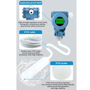 <span class=keywords><strong>Submersible</strong></span> ptfe אנטי קורוזיה אנלוגי transmisor de navel 4-20ma משדר רמת מים נוזלי מד לחץ pvdf - Product Image 5