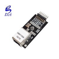 Módulo de Red LAN8720, Placa de Desarrollo de Transceptor Ethernet con Voltaje de Alimentación de 3-5V y Rango de +1.6V a +3.6V
