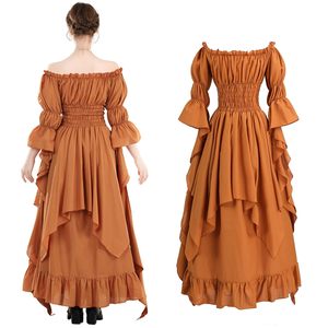 Costume di Halloween, Abito Medievale Rinascimentale Vintage, <span class=keywords><strong>Vestito</strong></span> Gotico <span class=keywords><strong>da</strong></span> <span class=keywords><strong>Donna</strong></span>, Outfit <span class=keywords><strong>da</strong></span> Palcoscenico, Abito <span class=keywords><strong>da</strong></span> <span class=keywords><strong>Principessa</strong></span> per Cosplay e Ballo in Maschera - Product Image 2