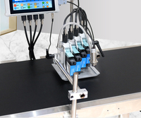 Machine d'imprimante à jet d'encre TIJ à tête d'impression unique d'écran de 7 pouces petit caractère pour le codage de date pour l'impression de sacs de bouteille de carton de papier