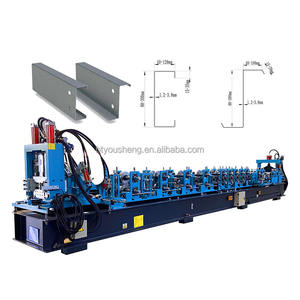 Máquina Roladora de Correas CZ Servoaccionada por Motor Controlada por PLC de Alta Velocidad, Apilador Automático, Estructura Metálica de Construcción de Acero Eficiente - Product Image 1