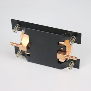 Radiador de ventilador de refrigeración de <span class=keywords><strong>CPU</strong></span> con interfaz USB de fábrica con luz LED, disipador de calor de aluminio, bloque de agua de cobre, tipo de aire en caja de embalaje - Product Image 5