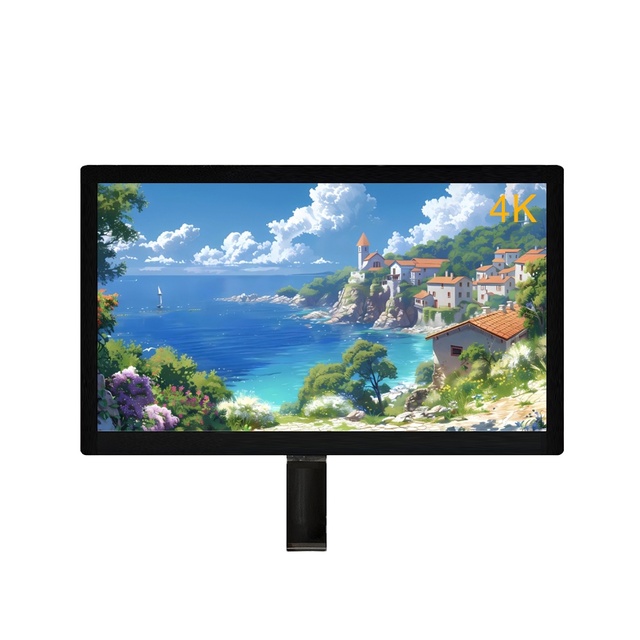 17.3 Inch Custom 4K UHD TFT LCD Display Module DCI-P3 100% Color Gamut Anti-Glare Surface 3840x2160 Resolution Microtech