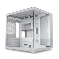 ALSEYE casing PC gaming motherboard ITX, casing pc itx mini untuk desktop