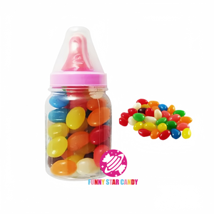 Logo personnalisé Biberon Tétine <span class=keywords><strong>Bonbon</strong></span> <span class=keywords><strong>Bonbon</strong></span> Saveur Fruit Sucette Sucette Sucette Arc-En-Ciel Gelée De Haricots Bonbons - Product Image 3