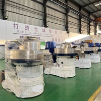Machine à fabriquer des granulés de biomasse d'alfalfa, moteur haute puissance 132 kW, production de 1500-2000 kg/h, diamètre des granulés 8-10 mm, 380 V, garantie 1 an