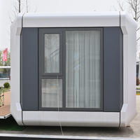 Nouvelle Maison Préfabriquée Populaire, Maison Conteneur Préfabriquée à 2 Chambres avec Salle de Bain, Écologique et Étanche pour Travailleurs