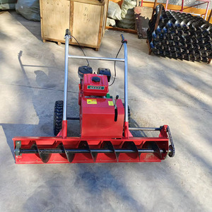 Barredora de nieve Shandong Hao Hong de 1.2 m de ancho, con motor de gasolina y tipo de oruga para la eliminación de nieve - Product Image 2