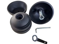 Kettlebell réglable en acier moulé robuste pour les compétitions, avec logo et emballage personnalisés pour la musculation