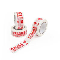 Autocollant adhésif simple face sensible à la pression en acrylique antistatique BOPP personnalisé T-068 Seal Queen pour carton PE, fourni par l'usine
