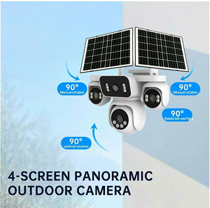 PIX-LINK Telecamera di Sicurezza Esterna 8MP 4G AOV a Energia Solare con 4 Lenti, Full HD, Visione Notturna, Rilevamento Movimento, Wireless, per Casa Intelligente - Product Image 5