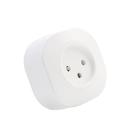 Boîtier de prise intelligente standard australien 70*70*35mm, matériau ignifuge PC, résistance aux hautes températures IP54, CE ROHS