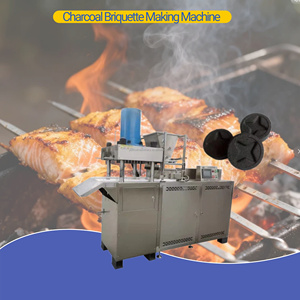 เครื่องทำถ่านกะลามะพร้าวแบบครบชุด ควบคุมด้วย PLC สำหรับทำถ่านอัดเม็ดสำหรับสัตว์เลี้ยง - Product Image 3
