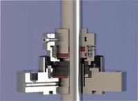 Pompe mélangeur mécanique à faible cisaillement de qualité alimentaire pour bioréacteur, culture cellulaire, 1-30 tr/min, agitation douce, surface électro-polie en SUS316L/Ti