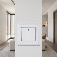 VNX UK Standard Simplicité Conception 1Gang 1 Way Switch 10A Power Interrupteur mural électrique
