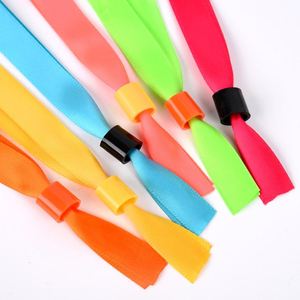 Disposable Polyester Wristbands With Plastic for School Outing Swimming <b>Pool</b> Event Entry - Product Image 3