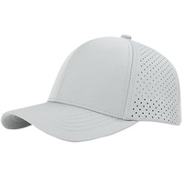 Gorras de Béisbol Personalizadas para Hombre, con Corte Láser, Resistentes al Agua, con Estampado 3D en Relieve, de 6 Paneles, con Cierre a Presión