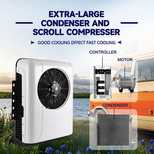 Climatisation miniature 12V, climatiseur alimenté par batterie 12V 24V <span class=keywords><strong>pour</strong></span> camions - Product Image 2