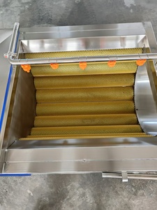 Fabrieksprijs Geautomatiseerde Borstelroller Gember Aardappel Wortel Wassen Polijsten Schil Voedsel Machine Fruitmachine