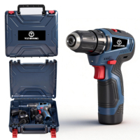 Perceuse radio sans fil YIZHIHANG 12V, outil électrique compact adapté au bois, au métal et aux réparations domestiques