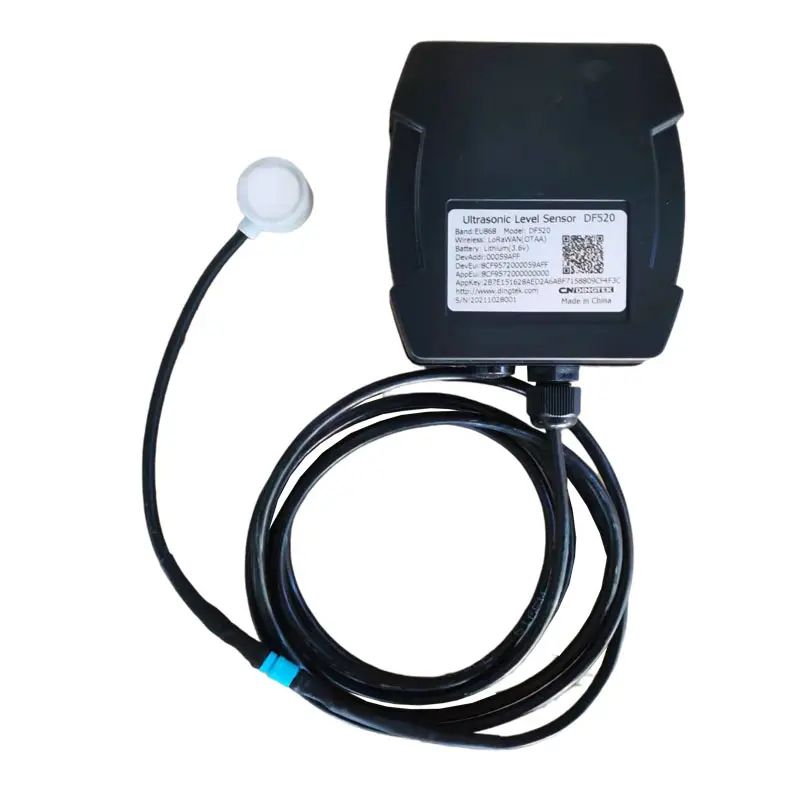 無線燃料レベルセンサー非接触媒体超音波レベルセンサーDF520