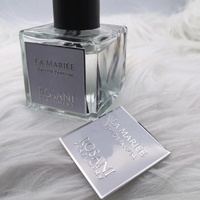 Emballage de transfert de bougie de parfum personnalisé en pvc or ruban étiquette autocollante de produit étanche pour bouteille étiquette étanche pot de bougie