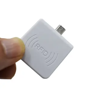 Minilector de tarjetas RFID, NFC, para teléfono móvil Android inteligente, 125KHZ/13,56 MHZ, USB