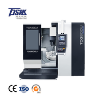 Máquina CNC de 5 Ejes de Alta Precisión, Fresadora Vertical de Metal de 5 Ejes, Fresadora CNC Profesional de 5 Ejes