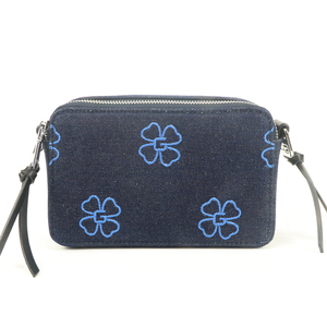 Bolso Bandolera de Mezclilla Bordado Personalizado con Doble Compartimento - Product Image 4