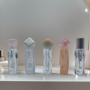 Tubes de gloss à lèvres vides avec applicateur à pointe de brosse, graphiques personnalisés - Product Image 3