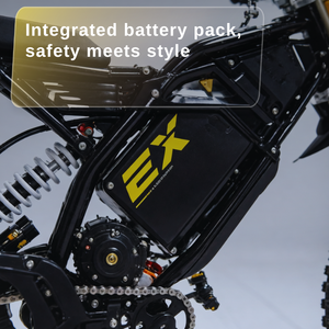 <span class=keywords><strong>Moto</strong></span> électrique tout-terrain CINECO EX1-S 48V 15000W avec batterie LMFP intégrée, écran LCD, autonomie de 80 km, vitesse de 45 km/h, conçue pour - Product Image 3