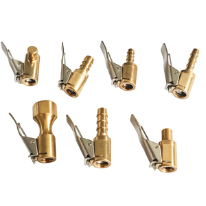 Nhanh chóng Clamp-on Brass đầu không khí lốp Inflator no-đi Lạm Phát dễ dàng vòi phun Inflator Chuck cho lốp bên ngoài bao gồm Lốp Áp lực - Product Image 2