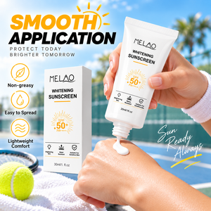 <span class=keywords><strong>Crema</strong></span> <span class=keywords><strong>Solare</strong></span> Viso SPF 50 Impermeabile <span class=keywords><strong>Protezione</strong></span> UV <span class=keywords><strong>Alta</strong></span> Qualità Naturale Personalizzata OEM Sbiancante Quotidiana - Product Image 3