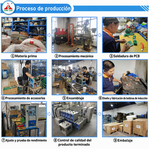 Máquina de endurecimiento por inducción para el tratamiento de endurecimiento de dientes de engranajes, ejes, superficies, rodamientos, anillos y piezas de acero - Product Image 5