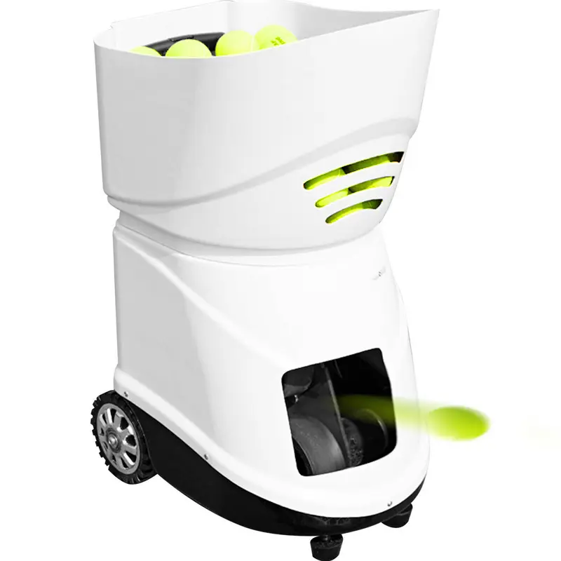 Portable Professional Intelligent Automatic Launcher Tennis Ball Machine With Battery