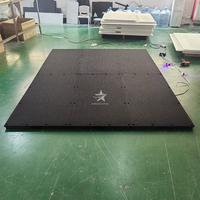 Panneau de plafond LED personnalisé à fibres optiques avec étoiles, contrôle via APP/télécommande, en fibre de polyester et coton insonorisant