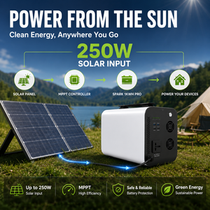 1004Wh Portable Power Station 500W Solar Generator UPS <b>Backup</b> <b>Battery</b> Power Supply for Home Camping - Product Image 4