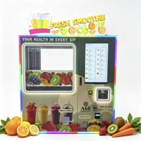 Distributeur automatique de boissons glacées et de smoothies Easyfun, machine à smoothies commerciale en libre-service, blender multi-recettes pour aéroports et halls de cinéma