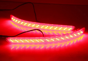 Nouvel accessoire automobile directement de l'usine, réflecteur de pare-chocs arrière LED pour <span class=keywords><strong>Kia</strong></span> Pegas 2016-2022, clignotant 12V - Product Image 4