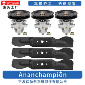 Kit de lames de tondeuse Ananchampion 60 pouces, lame standard A16501, pièces de tondeuse à gazon - Product Image 1