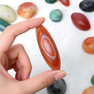 หินคริสตัลคุณภาพสูงขายส่ง หินอาเกตธรรมชาติหลากสี หินอาเกตโกบี หินคริสตัลขัดเงาสำหรับตกแต่ง - Product Image 3