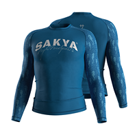 Rashguard pour hommes avec un design élégant, protection UV et technologie de séchage rapide, chemise de compression pour hommes, Rashguard Bjj