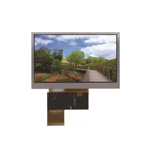 Schermo LCD LCD a colori da 4.3 pollici 480x272 modulo schermo a colori a matrice di punti touch screen opzionale