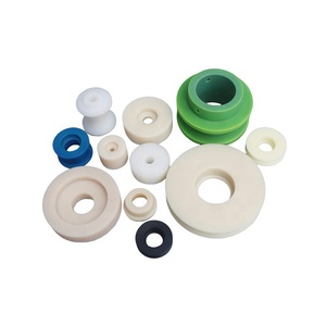 Cung cấp ròng rọc dẫn khối Nhựa sản phẩm nhà máy nhựa POM PE PEEK mang tay Áo ỐNg Lót - Product Image 6