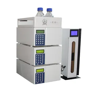 Instrumen analisis laboratorium sistem mesin hplc kromatografi gradien dengan detektor UV